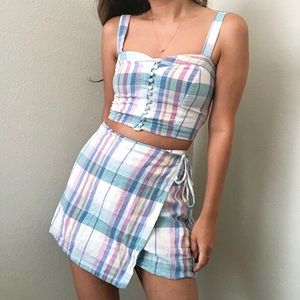 COPY - 90’s style plaid set
